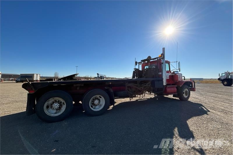 Kenworth W900 6x4 Bed Truck Pritschenwagen/Pritschenwagen mit Seitenklappe