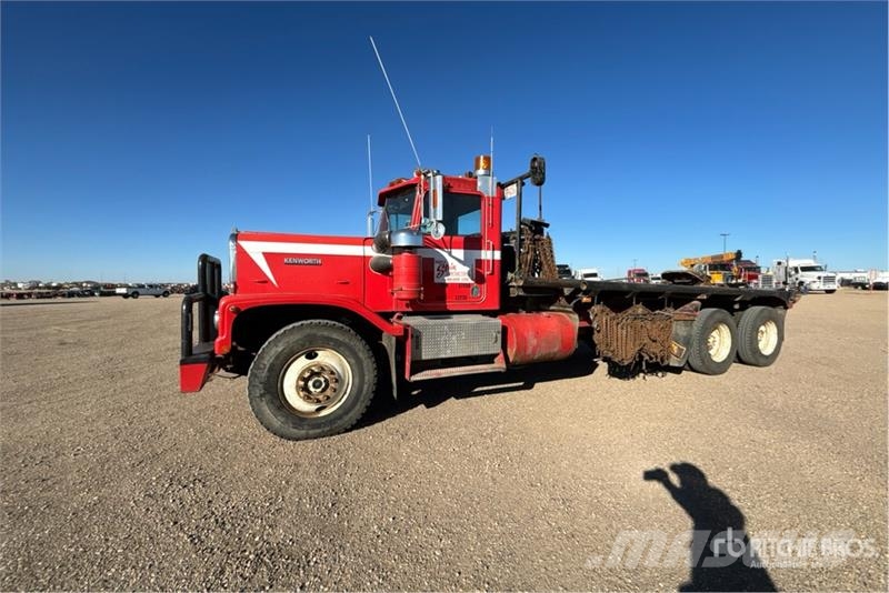 Kenworth W900 6x4 Bed Truck Pritschenwagen/Pritschenwagen mit Seitenklappe