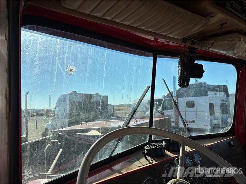Kenworth W900 6x4 Bed Truck Pritschenwagen/Pritschenwagen mit Seitenklappe