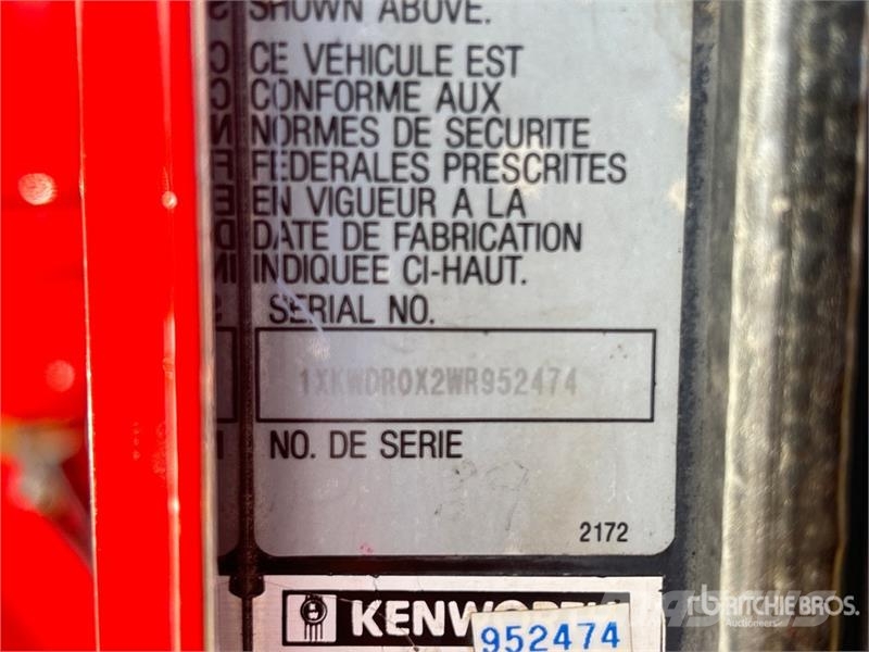 Kenworth W900 6x4 Grain Truck Ūkiniai/Grūdų sunkvežimiai
