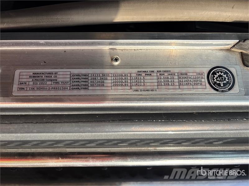 Kenworth W900L Sattelzugmaschinen