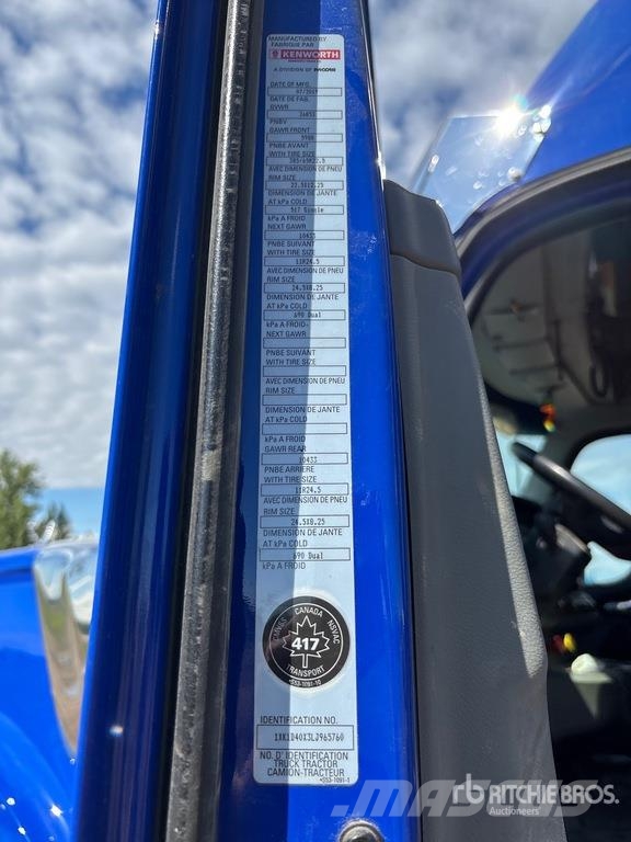 Kenworth W990 6x4 Heavy Haul T/A Sleeper Truck Tractor 中古トラクターヘッド | トレーラーヘッド