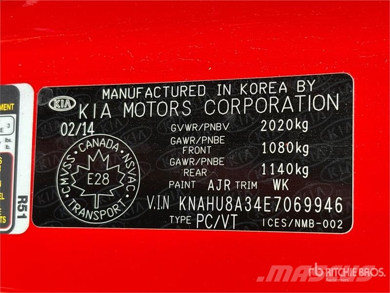 Kia Rondo EX GDI Automobile 汽車