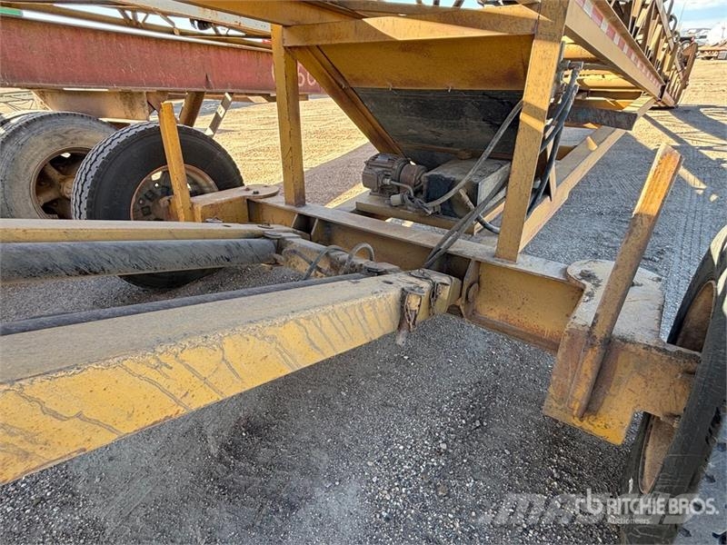 Kimto 30 in x 80 ft Portable Transfer Conveyor Būvniecība- Citi