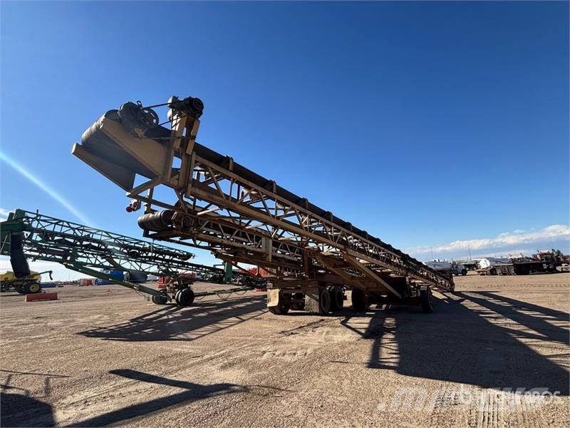 Kimto 30 in x 80 ft Portable Transfer Conveyor Būvniecība- Citi