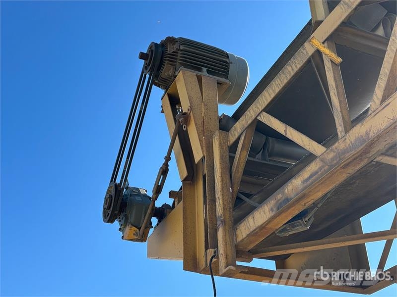 Kimto 30 in x 80 ft Portable Transfer Conveyor Būvniecība- Citi