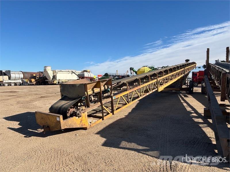 Kimto 30 in x 80 ft Portable Transfer Conveyor Būvniecība- Citi