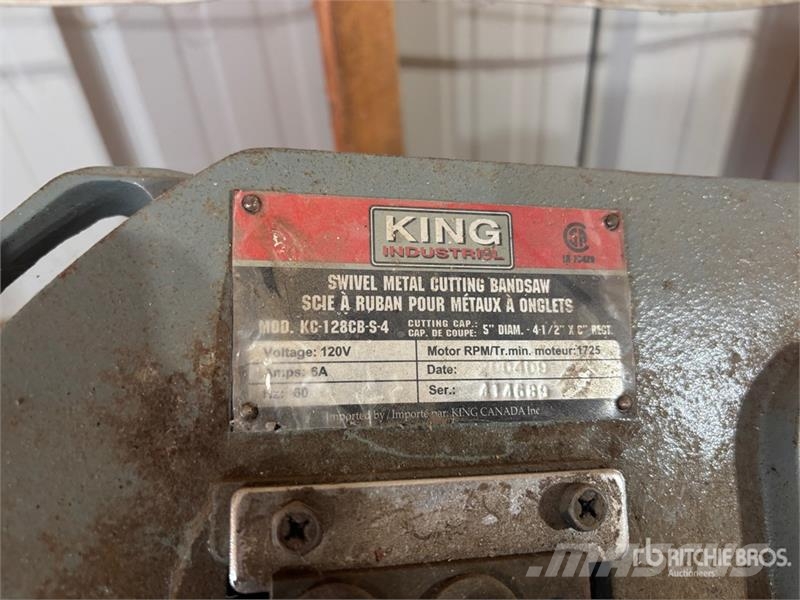 King Canada Band Saw معدات البناء - غير ذلك