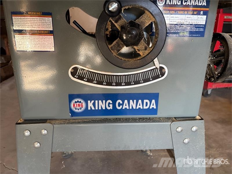 King Canada Table Saw Компоненты строительной техники