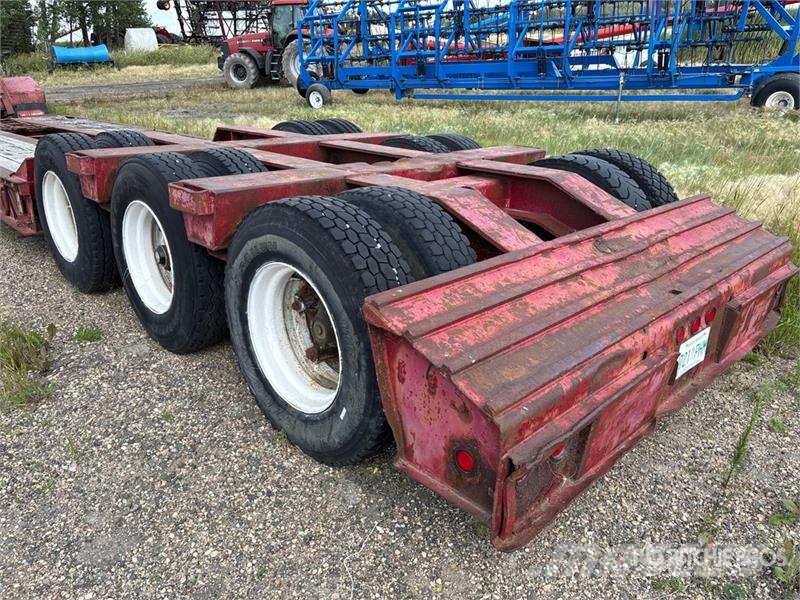 King Truck Tri/A Lowboy Trailer لوادر منخفضة