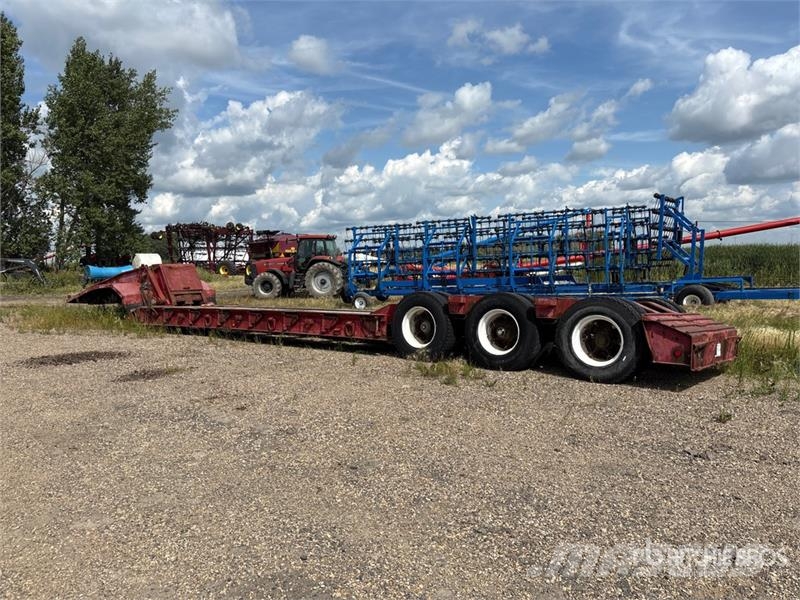 King Truck Tri/A Lowboy Trailer لوادر منخفضة