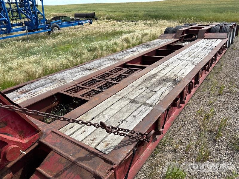 King Truck Tri/A Lowboy Trailer لوادر منخفضة