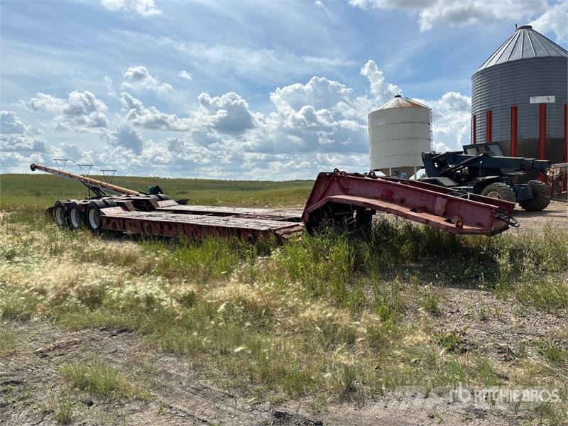 King Truck Tri/A Lowboy Trailer لوادر منخفضة