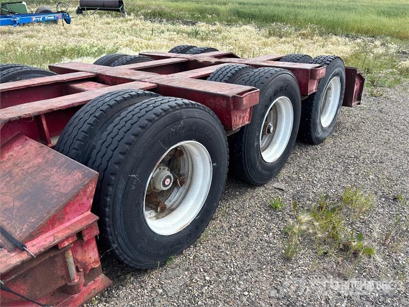 King Truck Tri/A Lowboy Trailer لوادر منخفضة