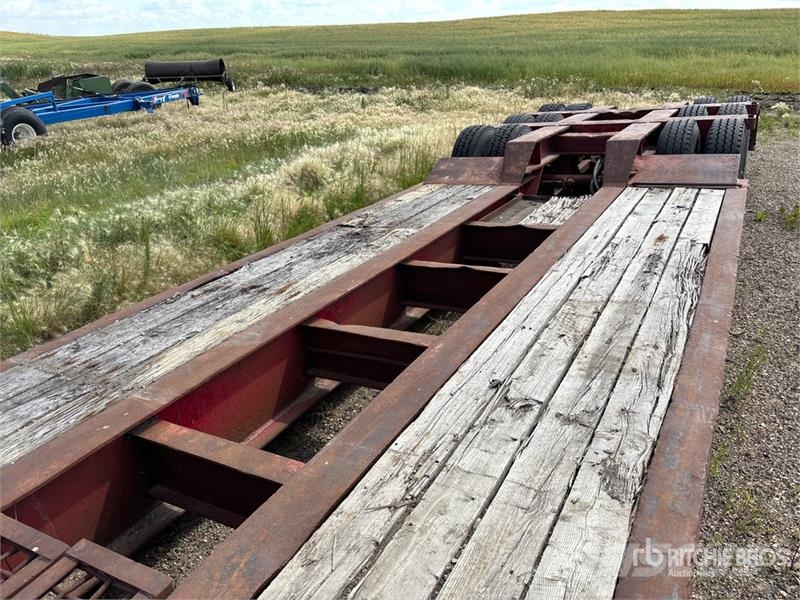 King Truck Tri/A Lowboy Trailer لوادر منخفضة