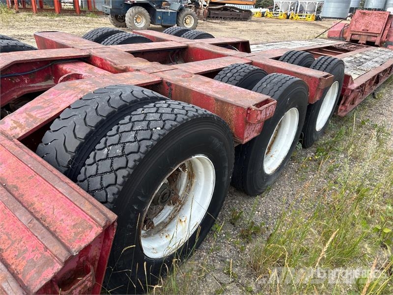 King Truck Tri/A Lowboy Trailer لوادر منخفضة