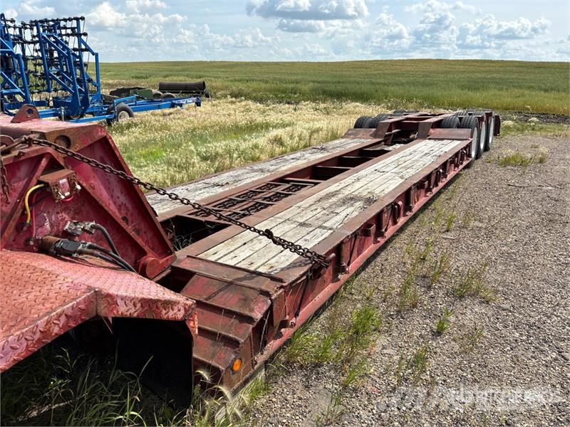 King Truck Tri/A Lowboy Trailer لوادر منخفضة