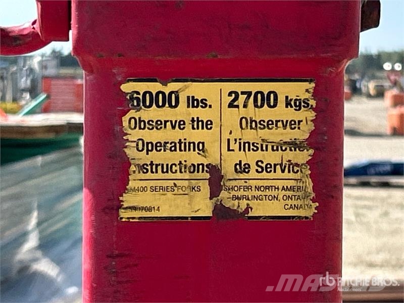 Kinshofer 40 in Crane Pallet Forks شوكات