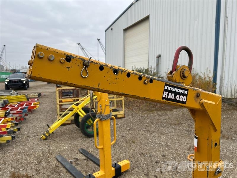 Kinshofer KM420 46 in Crane Pallet Forks Šakės