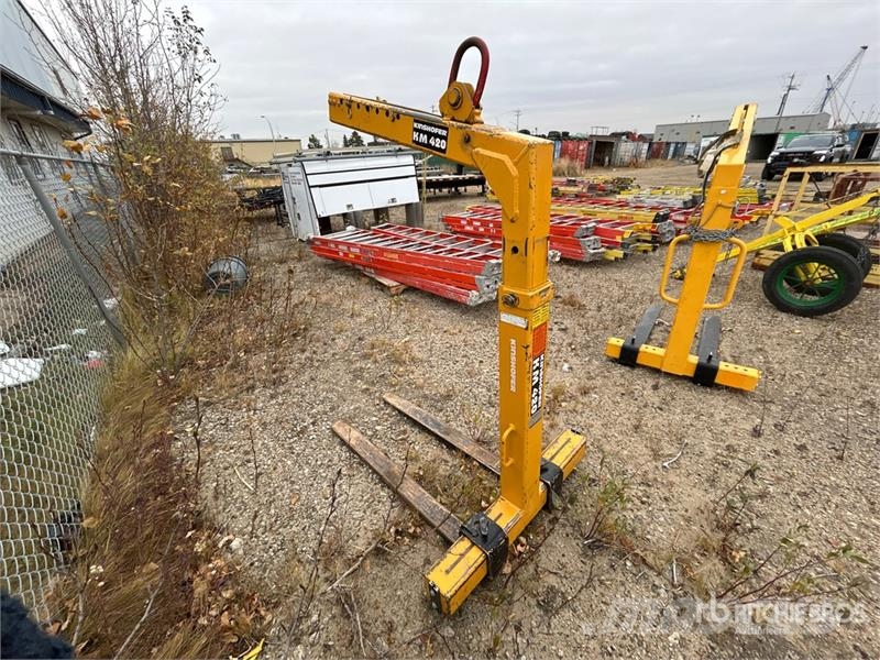 Kinshofer KM420 46 in Crane Pallet Forks Šakės