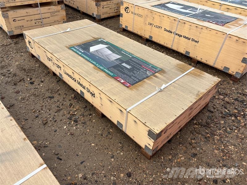KJ K1912 12 ft x 20 ft Livestock Shelter (Unused) 기타 축산 기계 및 부속품