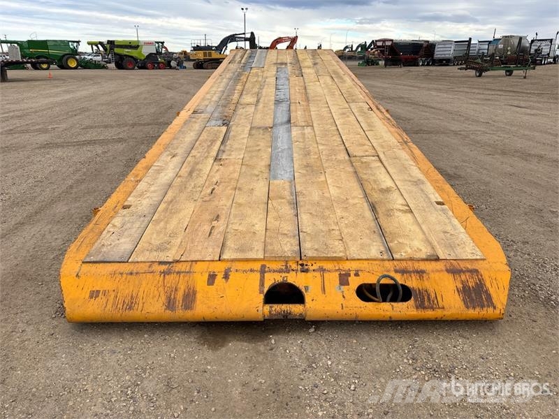 Knight 40 ft 16-Wheel Flatbed Trailer مقطوروات مسطحة/مفصلية الجوانب