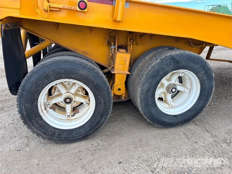 Knight 40 ft 16-Wheel Flatbed Trailer مقطوروات مسطحة/مفصلية الجوانب