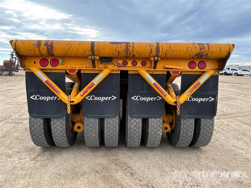 Knight 40 ft 16-Wheel Flatbed Trailer مقطوروات مسطحة/مفصلية الجوانب