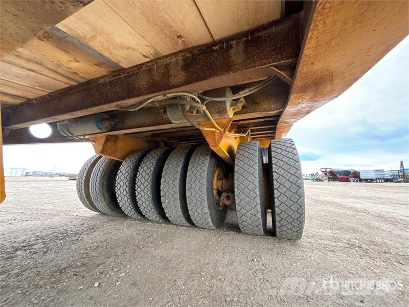 Knight 40 ft 16-Wheel Flatbed Trailer مقطوروات مسطحة/مفصلية الجوانب