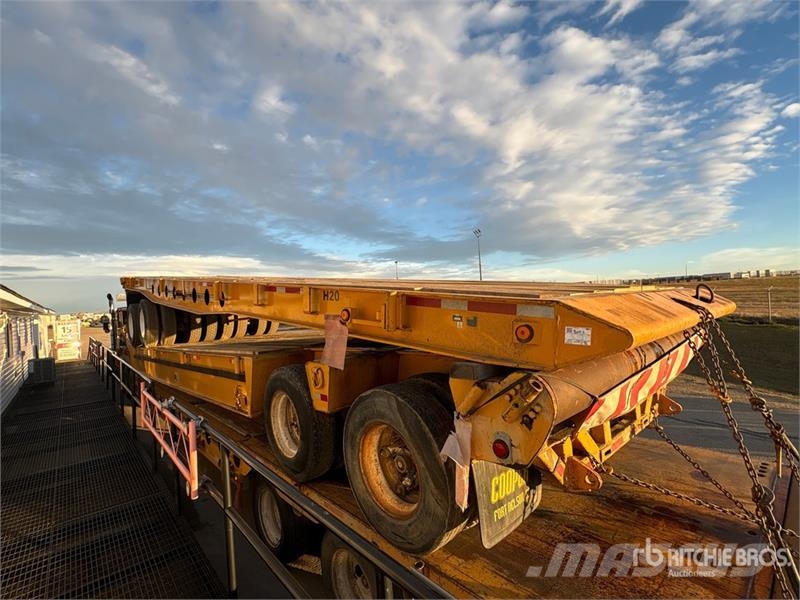 Knight 40 ft 16-Wheel Flatbed Trailer مقطوروات مسطحة/مفصلية الجوانب