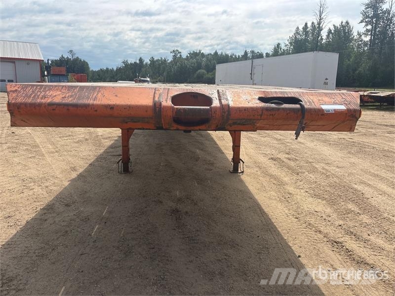 Knight 40 ft T/A Flatbed Oilfield Trailer Prosessointilaitteet