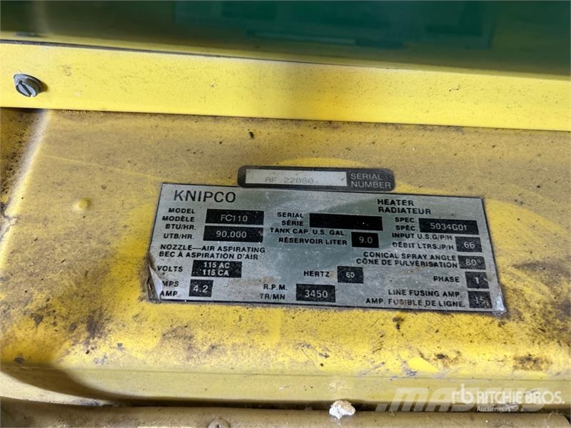 Knipco 90000 BTU Space Heater Topení a zařízení pro rozmrazování