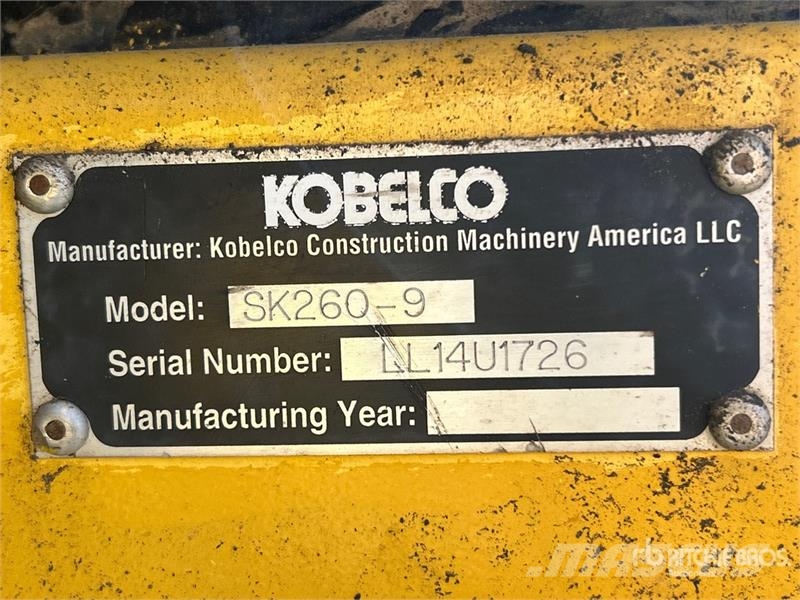 Kobelco SK260-9 Bagri goseničarji