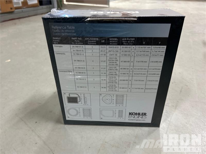 Kohler 18-30 HP Maintenance Kit (Unused) Outros componentes
