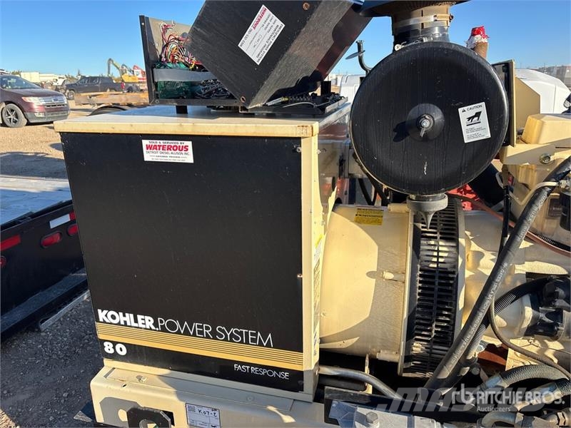 Kohler 80REOZJ 80 kW Skid-Mounted Generator Set (Inoperab Diesel Generatoren