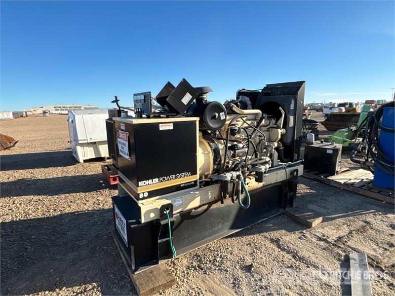 Kohler 80REOZJ 80 kW Skid-Mounted Generator Set (Inoperab Diesel Generatoren