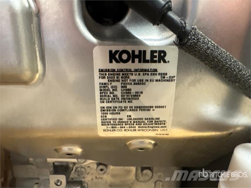 Kohler Command Pro Engine (Unused) Kargo motori