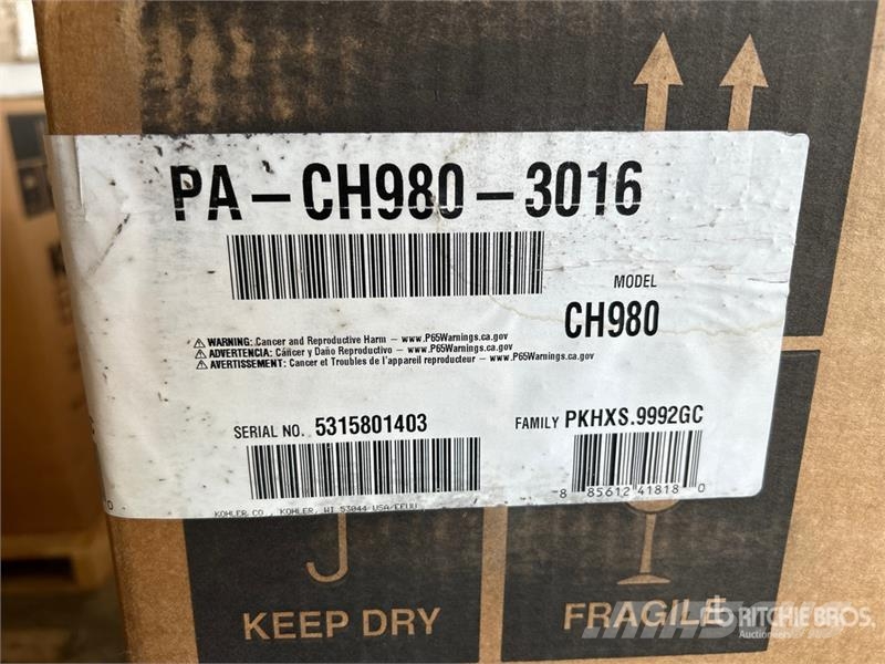 Kohler Command Pro Engine (Unused) محركات