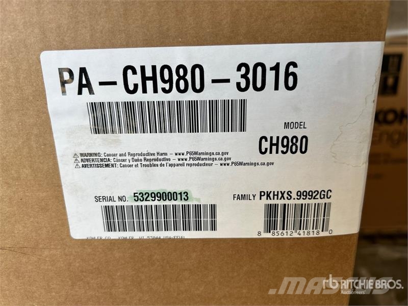 Kohler Command Pro Engine (Unused) محركات