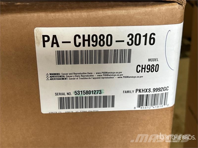 Kohler Command Pro Engine (Unused) Motores