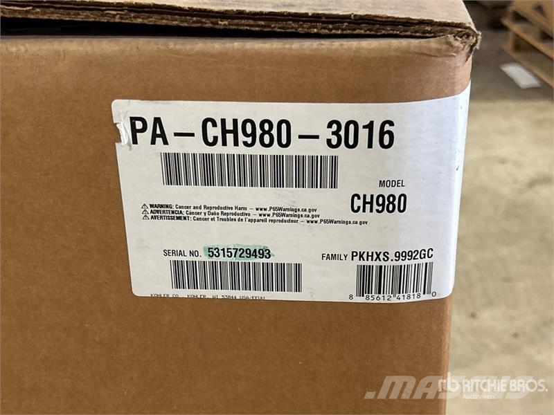 Kohler Command Pro Engine (Unused) Motori