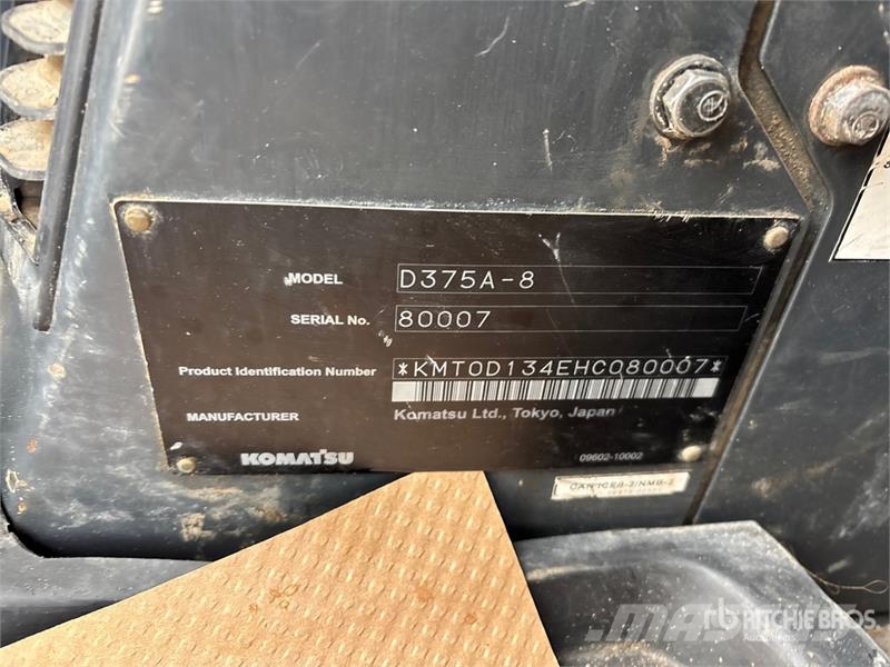 Komatsu D375A-8 Crawler Dozer lánctalpas dózerek
