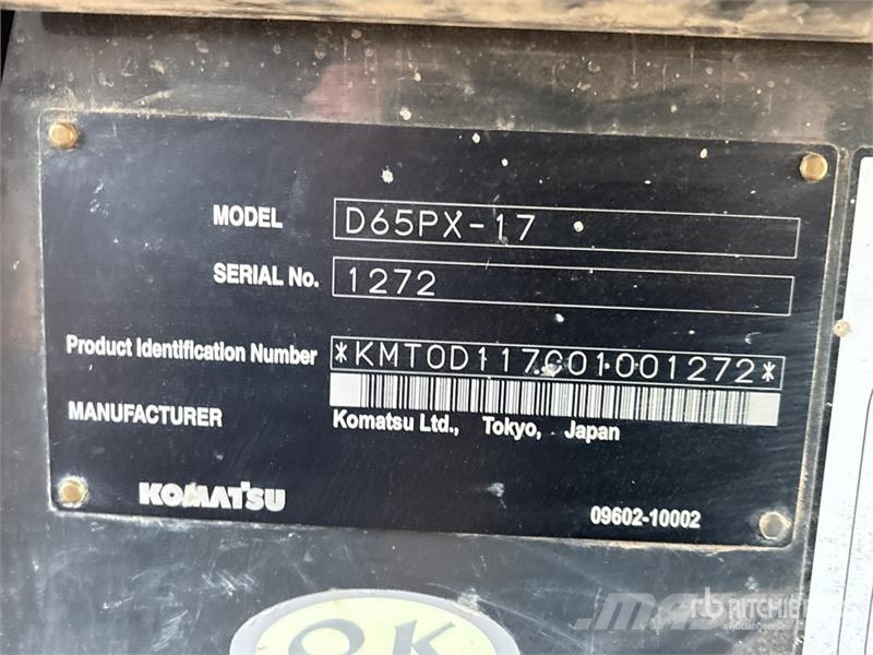 Komatsu D65PX-17 Crawler Dozer Bulldozer