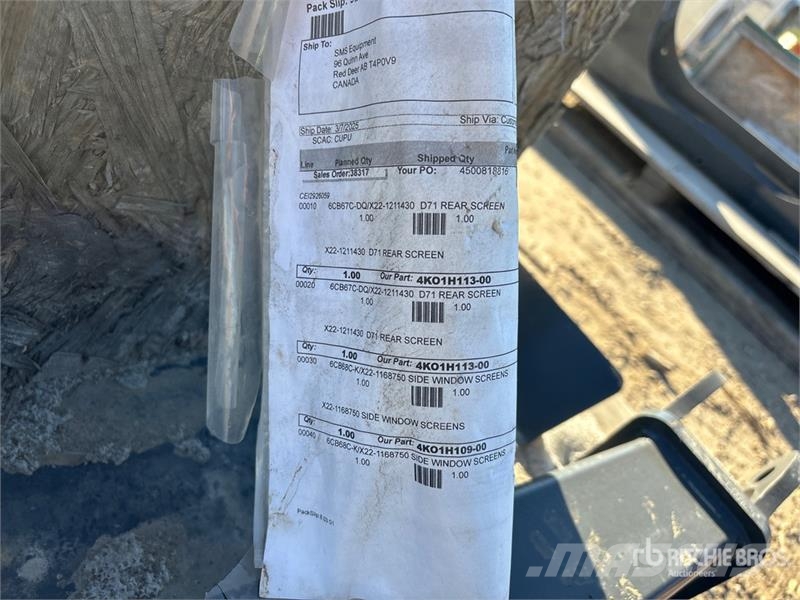 Komatsu D71PX-24 Front Sweeps Drugi deli
