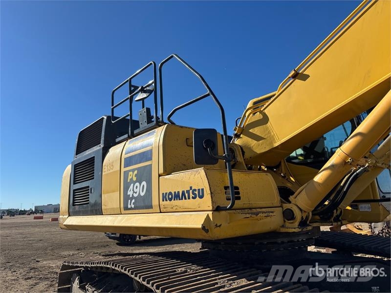 Komatsu PC 490 LC-10 Tracked Excavator (Inoperable) Paletli ekskavatörler