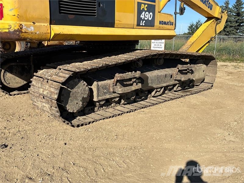 Komatsu PC 490 LC-10 Tracked Excavator (Inoperable) Paletli ekskavatörler