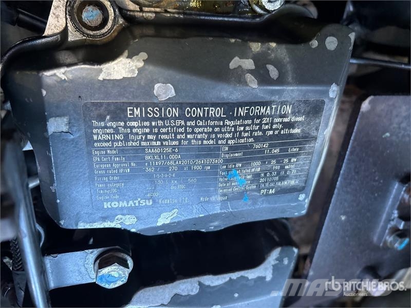 Komatsu PC 490 LC-10 Tracked Excavator (Inoperable) Paletli ekskavatörler