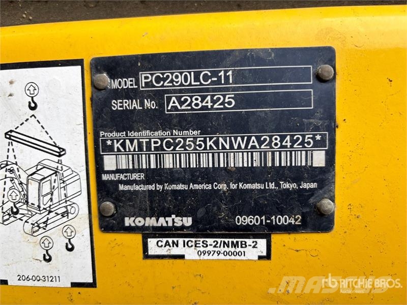 Komatsu PC290LC-11 Tracked Excavator Raupenbagger