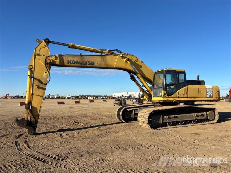 Komatsu PC400LC-7 Tracked Excavator Bandgrävare