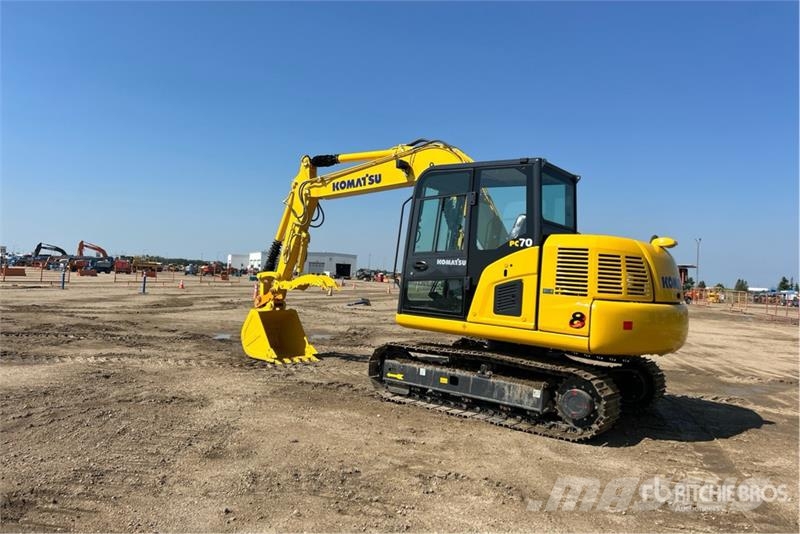 Komatsu PC70-8 Tracked Excavator Escavatori cingolati